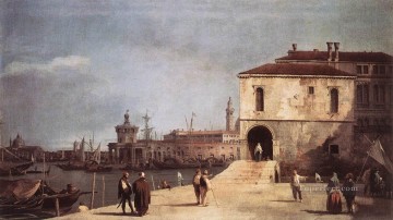 The Fonteghetto Della Farina Canaletto Venice Oil Paintings